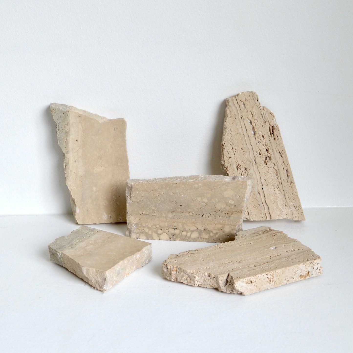 Stagger Tray • Travertine