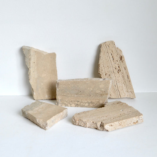 Stagger Tray • Travertine