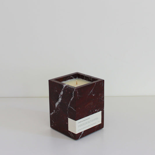 Dawn Candle Rosso • Cherry & Pomegranate
