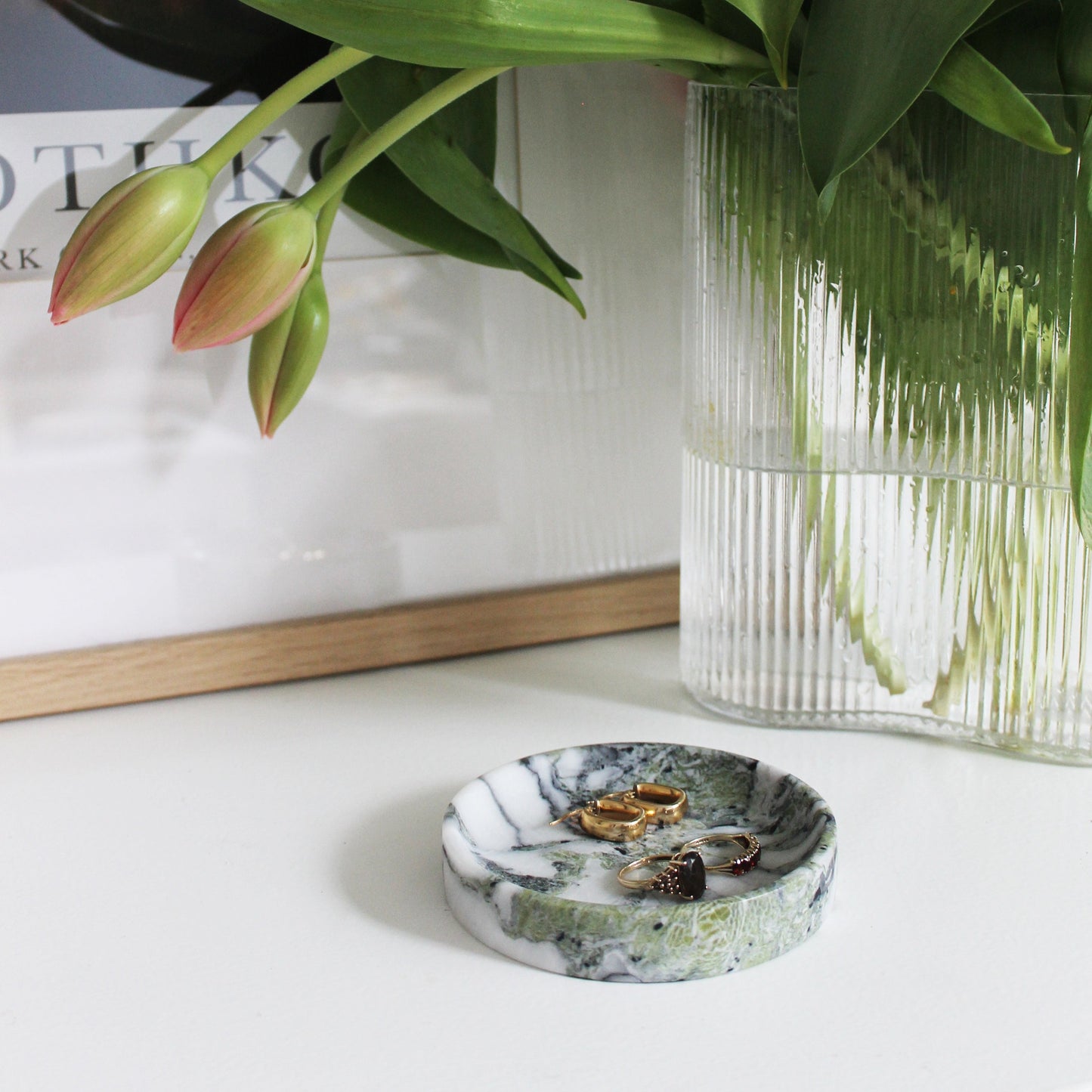 Taper Dish • Ice Jade Green