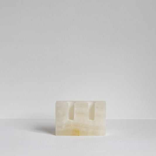 Twin Flame • White Onyx