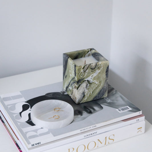 Dawn Candle Matcha Green • French Pear