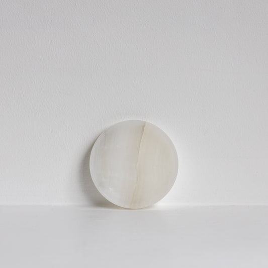 Taper Dish •  White Onyx